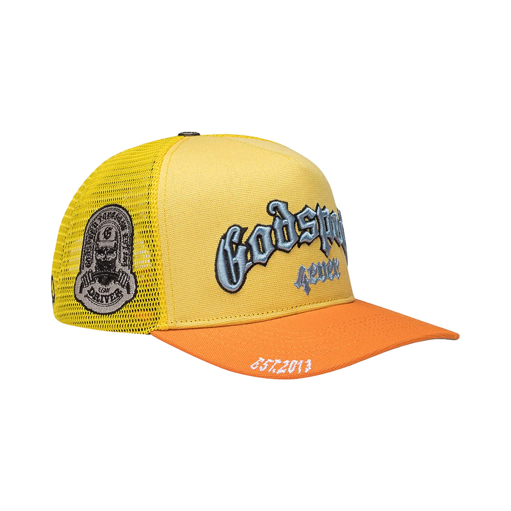 Godspeed GS Forever Trucker Hat Yellow - Image 2