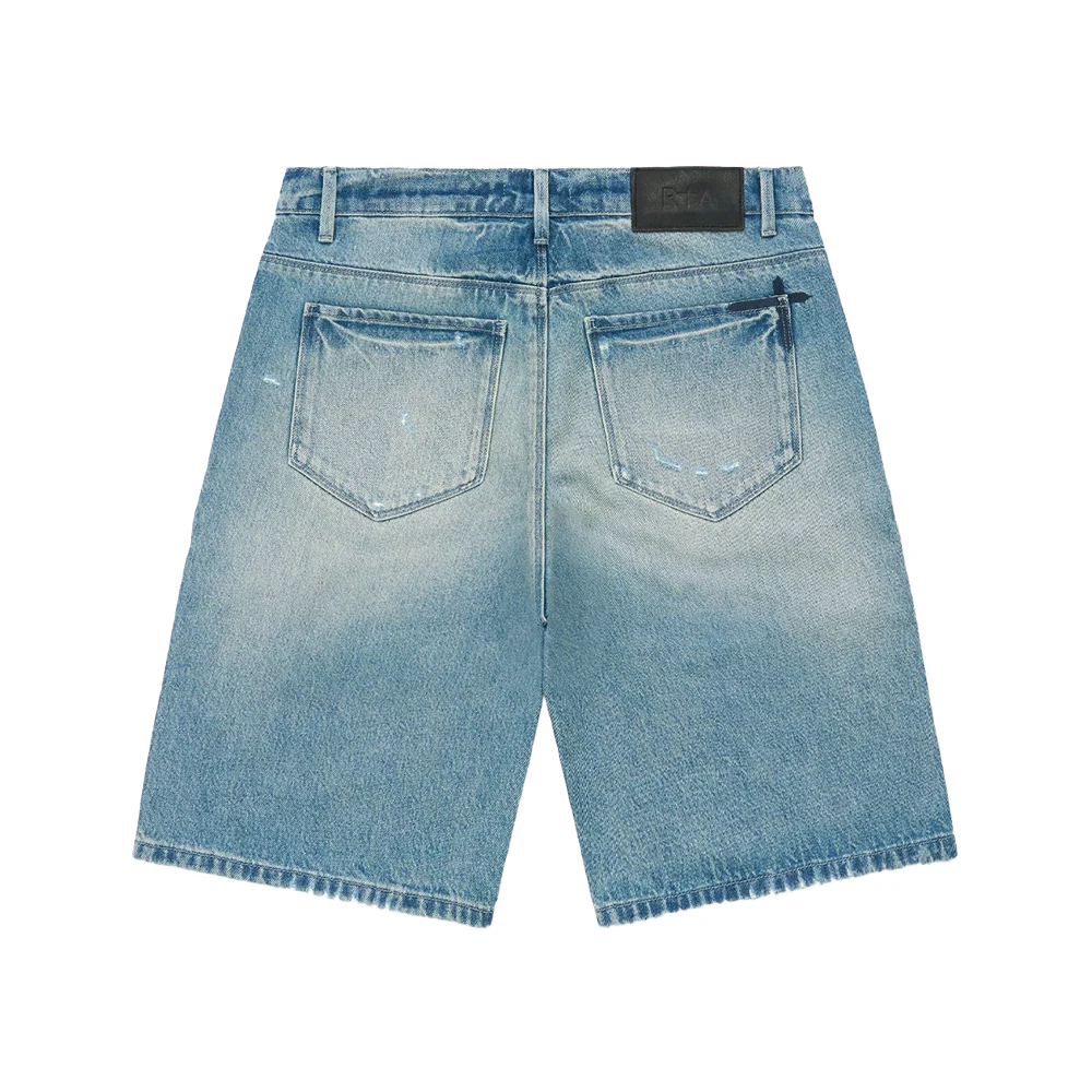 RTA Gustavo Blue Steel Shorts - Image 3